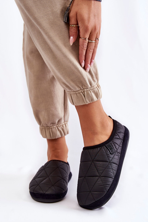 Жіночі тапочки Big Star KK274606 Чорні