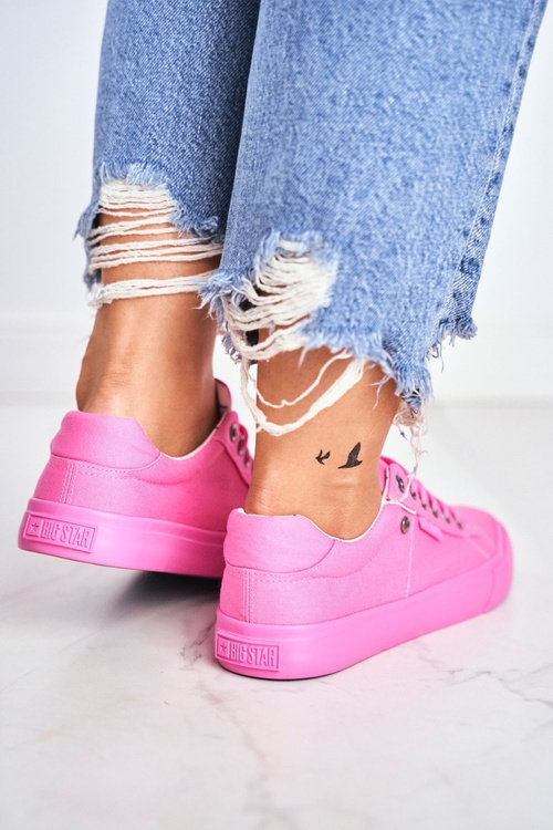 Жіночі високі кросівки Big Star Pink AA274509