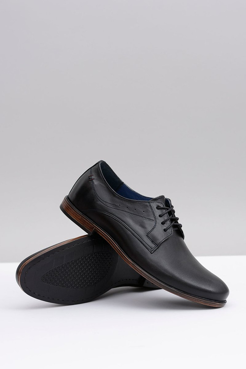 Шкіряні чоловічі напівчоботи James Нікополь чорні