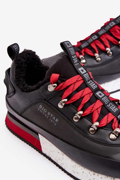 Чоловіче спортивне взуття Padded Black Big Star MM174111