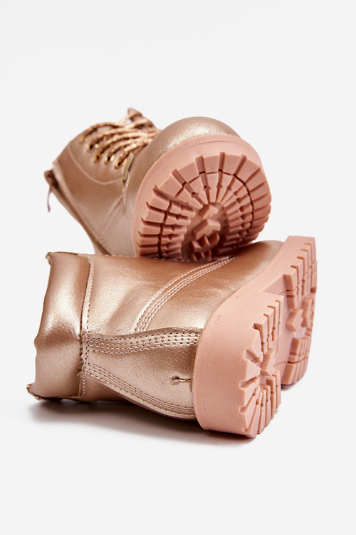 Дитячі черевики Trappers утеплені Pink Gold Dexter