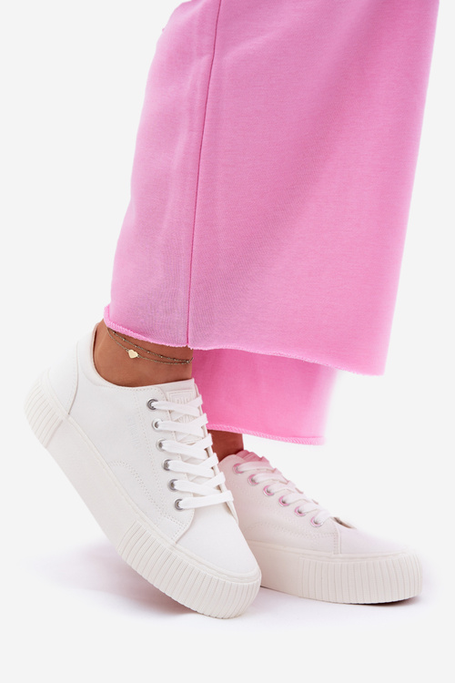 Тканинні Жіночі Кросівки Big Star RR274405 Білі