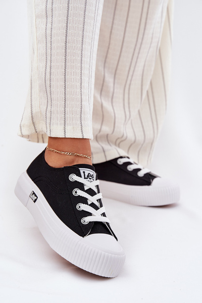 Жіночі Кросівки На Платформі Чорні LEE ISLA C WOMEN LOW 50251001