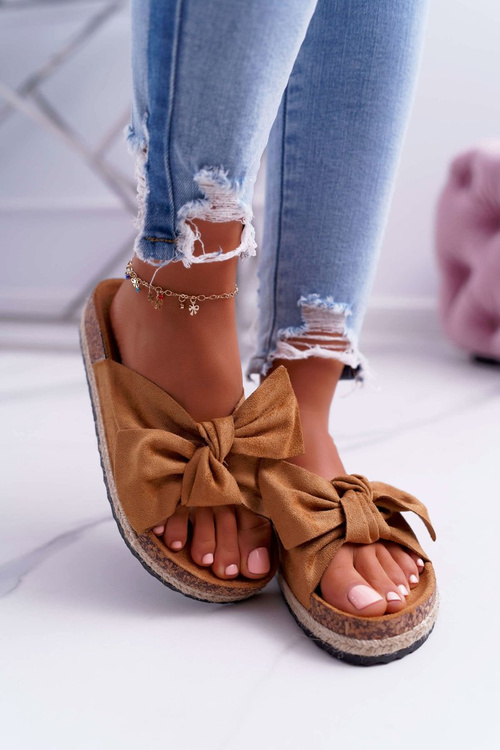 Жіночі шльопанці на пробці Camel Misto