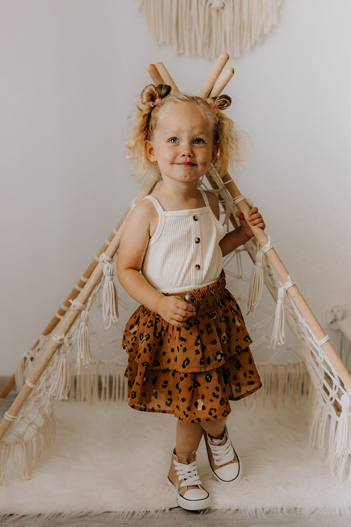 Дитячі високі кросівки Rose Gold Catrina