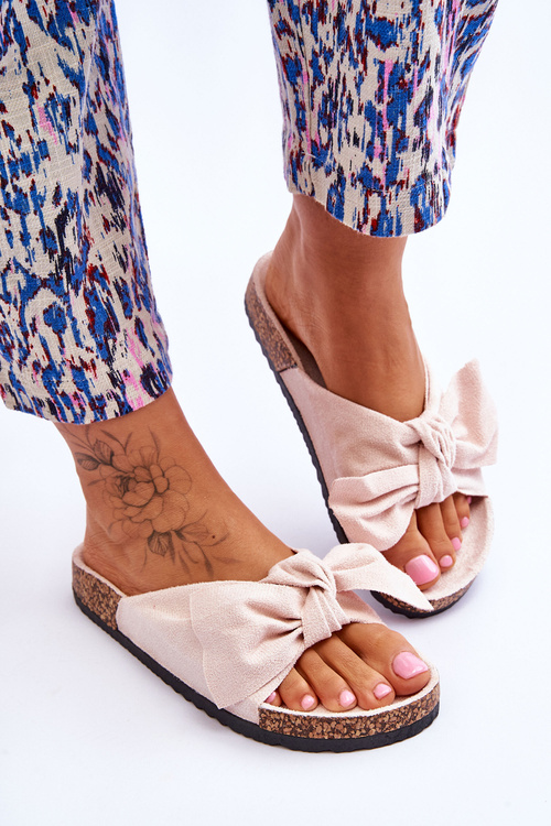 В'єтнамки на мереживній підошві Beige Wendy