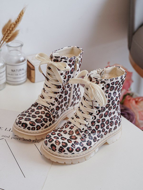 Чоботи дитячі утеплені на блискавці Доліда бежево-коричневі