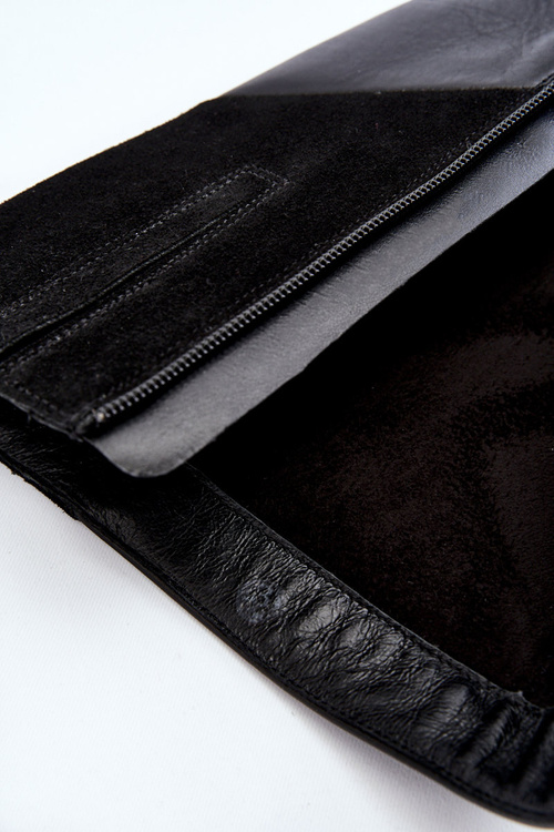 Жіночі шкіряні чоботи Maciejka 05784-01 Чорні