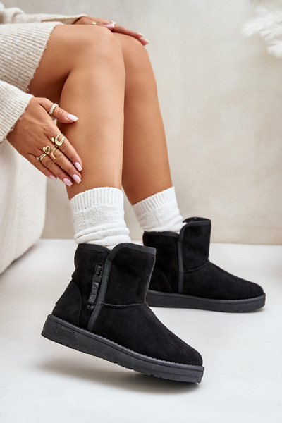 Жіночі зимові черевики Big Star OO274A163 Чорні