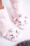 Дитячі тапочки на овчині Kitten Light Pink