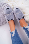 Жіночі тапочки з хутром Kitten Grey Kitty