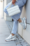 Жіночі спортивні кросівки Sneakers White And Grey Spencer