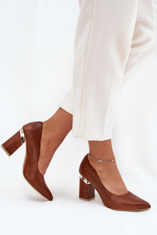 Шкіряні Туфлі Lewski 3117 Темно-коричневі