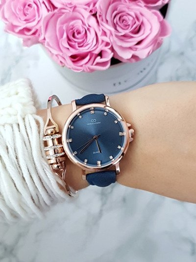 Жіночий годинник Giorgio & Dario Sterry Navy Blue