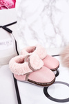 Дитячі утеплені домашні тапочки Pink Cloudlet