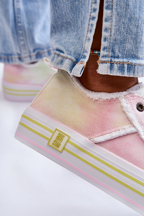 Жіночі низькі кросівки Big Star LL274177 Multicolor