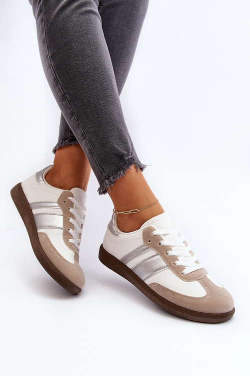 Жіночі низькі спортивні кросівки Білі Cafala