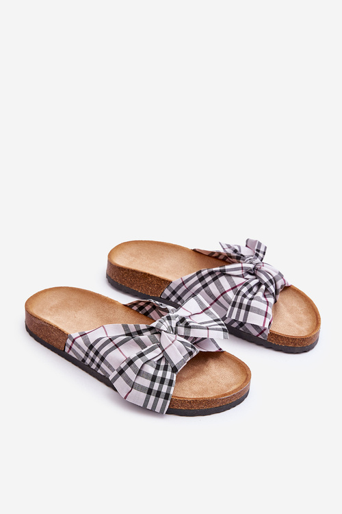 Жіночі шорти з бантом на платформі Grey Vero