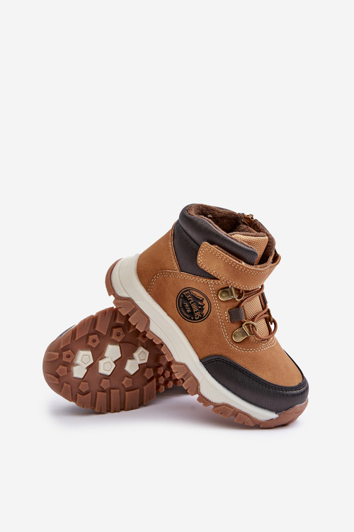 Теплі дитячі зимові трекінгові черевики на блискавці Camel Temisha