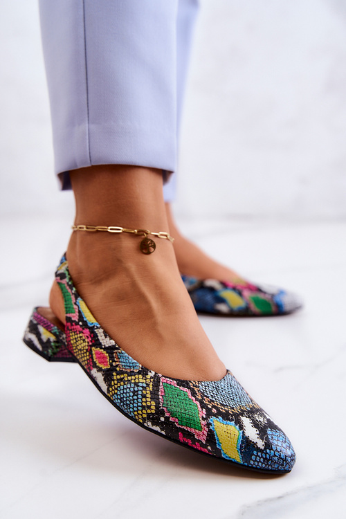 Балерини на високих підборах Maciejka 04482-39 Різнокольор