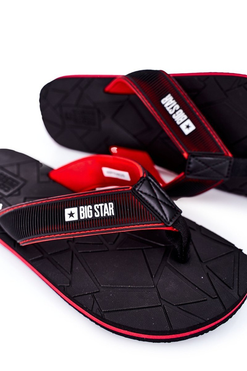 Чоловічі тапочки Flip-Fops Big Star HH174820 Чорні