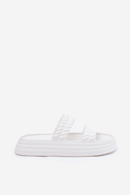 Пінні Легкі Жіночі Сандалі На Платформі S.Barski ZK51-001 Білі