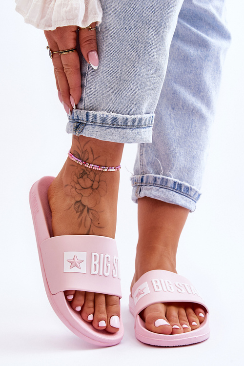 Жіночі гірки Big Star FF274A201 Рожеві