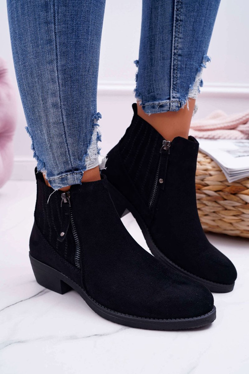 Чоботи жіночі Sergio Leone Black BT500 Jeronte