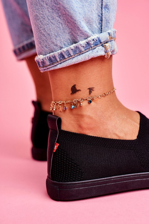 Жіночі тенісні туфлі чорні Big Star FF274A609