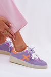 Низьке Жіноче Спортивне Взуття Фіолетове Zelevelis