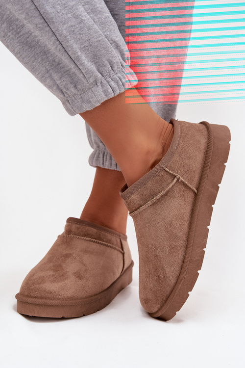 Жіночі зимові черевики з теплою підкладкою темно-сірі Serenne