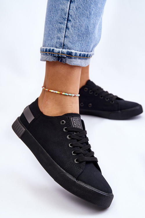 Жіночі низькі кросівки Big Star LL274038 Чорні