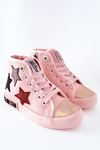 Дитячі високі кросівки на блискавці BIG STAR II374030 Рожеві