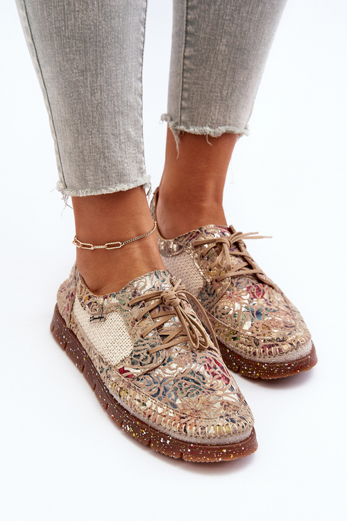 Жіноче шкіряне взуття Maciejka 05850-22 світло-бежевий