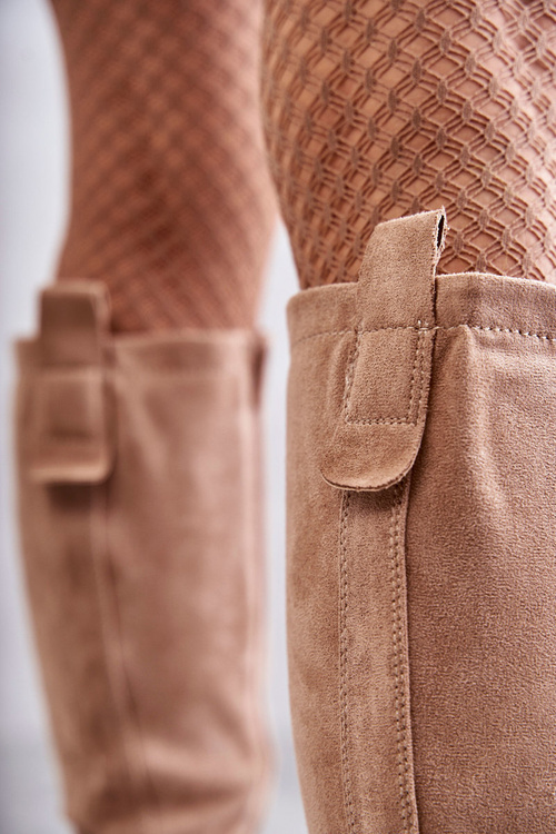 Жіночі теплі чоботи Helma бежеві