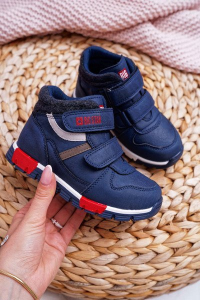 Дитячі високі чоботи Boys Big Star Navy Blue EE374065