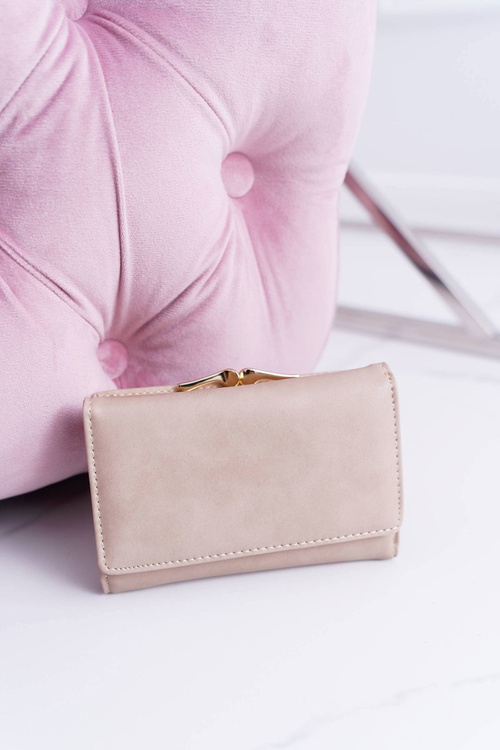 Жіночий гаманець Classic Small Beige with Bigiel