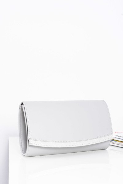 Жіноча сіра польська сумочка з елегантним клатчем