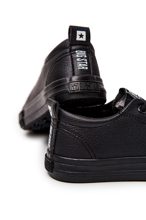 Шкіряні кросівки BIG STAR JJ374025 Чорні
