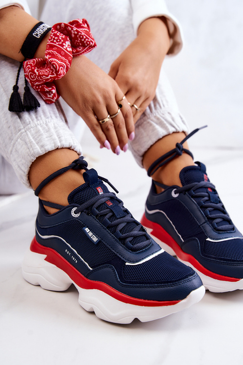 Жіноче спортивне взуття Big Star JJ274A117 Темно-синій