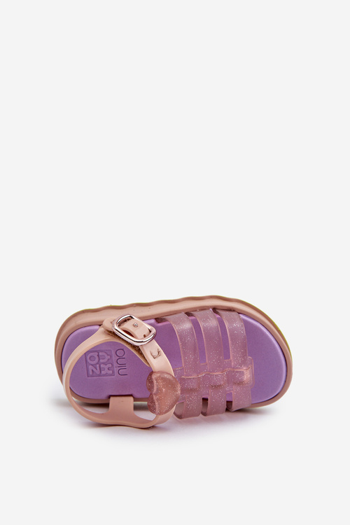 Ароматні дитячі босоніжки на липучці ZAXY NN385020 Фіолетові