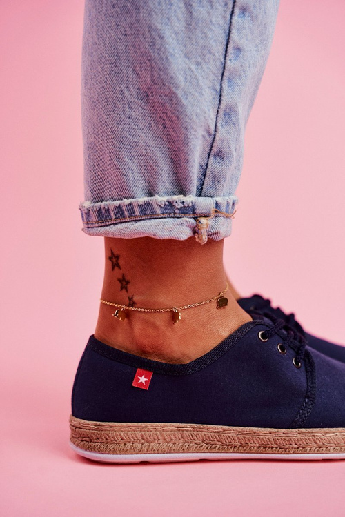 Жіночі еспадрільї Big Star темно-сині FF276042