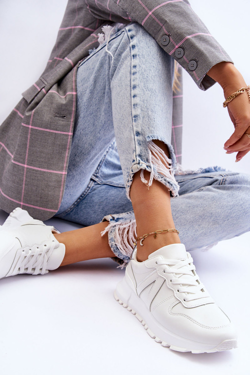 Жіночі кросівки білого кольору Elliot