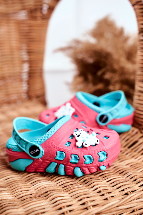 Дитяче взуття Foam Slides Red Polar Bear Oddie