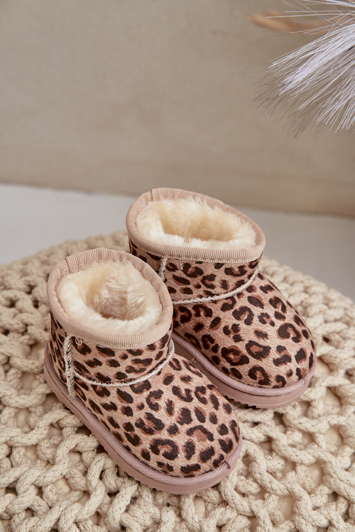 Дитячі сноуборди Botki утеплені бежеві Nallita