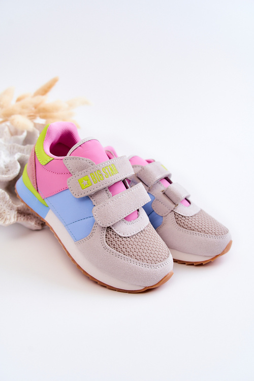 Дитяче спортивне взуття Memory Foam Big Star JJ374252 Pink-Blue