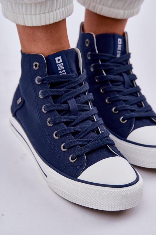 Жіночі Високі Кросівки Big Star DD274333 Темно-сині