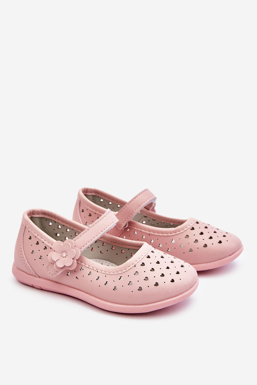 Дитячі ажурні балерини Pink Lenna
