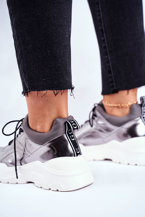 Шкіряне спортивне взуття Кросівки GOE GG2N3040 Pewter