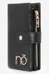 Жіночий гаманець з натуральної шкіри Nobo NPUR-LR0010-C020 чорний